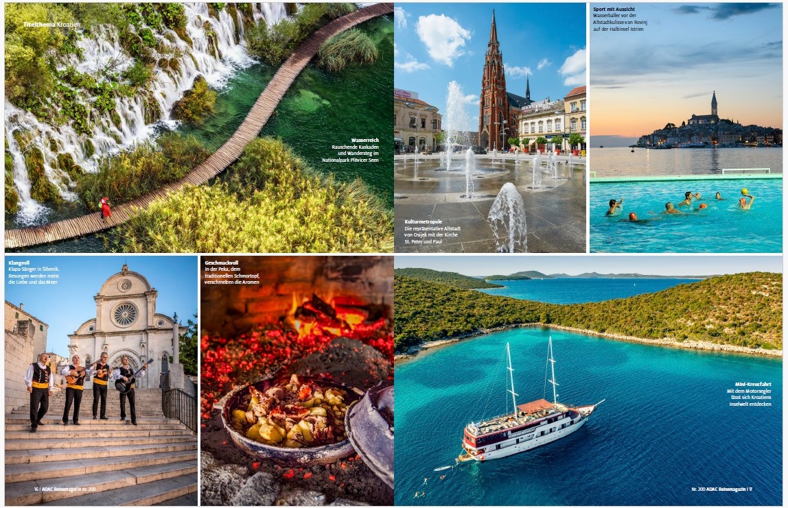 SJAJNE VIJESTI ZA NAŠ TURIZAM! Hrvatska na naslovnici jubilarnog 200. izdanja Reisemagazina ADAC-a